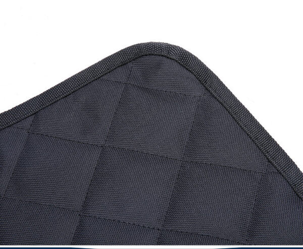 Waterproof Dog Car Seat Hammock with Mesh View & Pocket – Back Seat Protector for Pet Travel