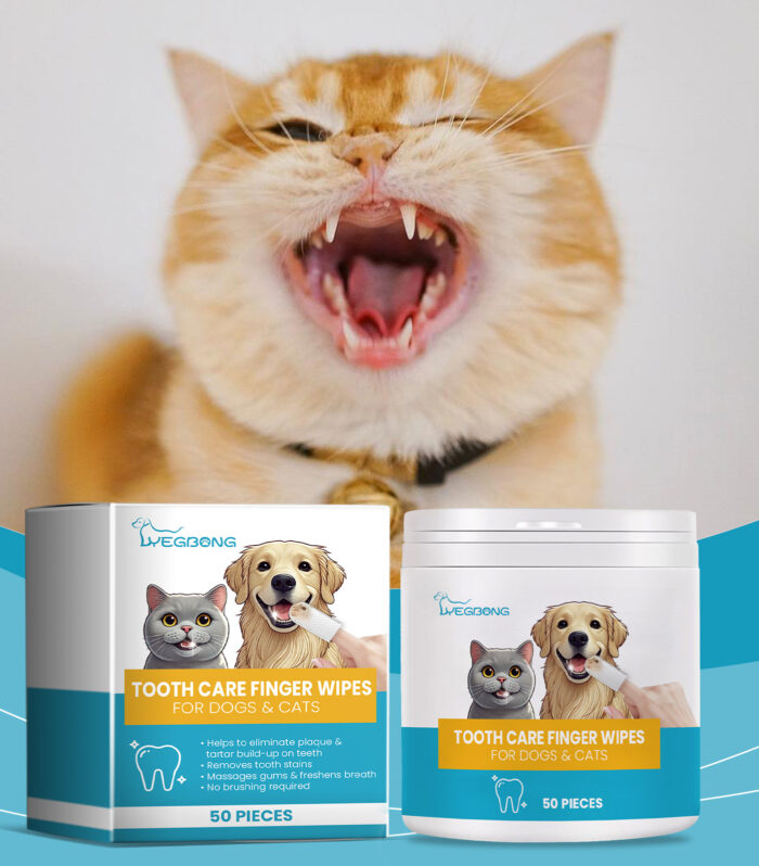 Pet Cleaning Teeth, Dental Plaque, Cleansing Repair, Refreshing Care Finger Cots