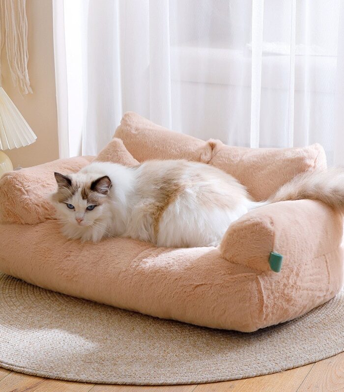 Flannel Warm Large Cat Sofa Universal Pet Kennel