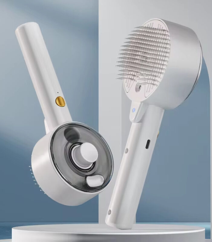 Cat Dog Steamy Brush Steam Brush Electric Sprayer For Massage Pet Grooming Tool Shedding 3 In 1 Electric Sprays Massage Combs