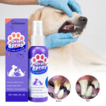 Dogs And Cats Teeth Cleaning Spray Tooth Stain Removal Bad Breath Fresh Breath